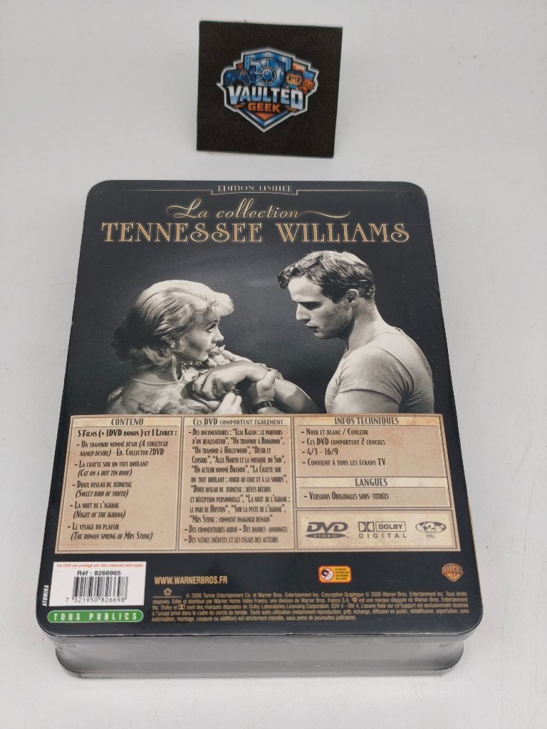 Tennessee Williams DVD Coffret Limité Scellé, CD & DVD, DVD | Classiques, Enlèvement ou Envoi, Tous les âges, Autres genres, 1940 à 1960