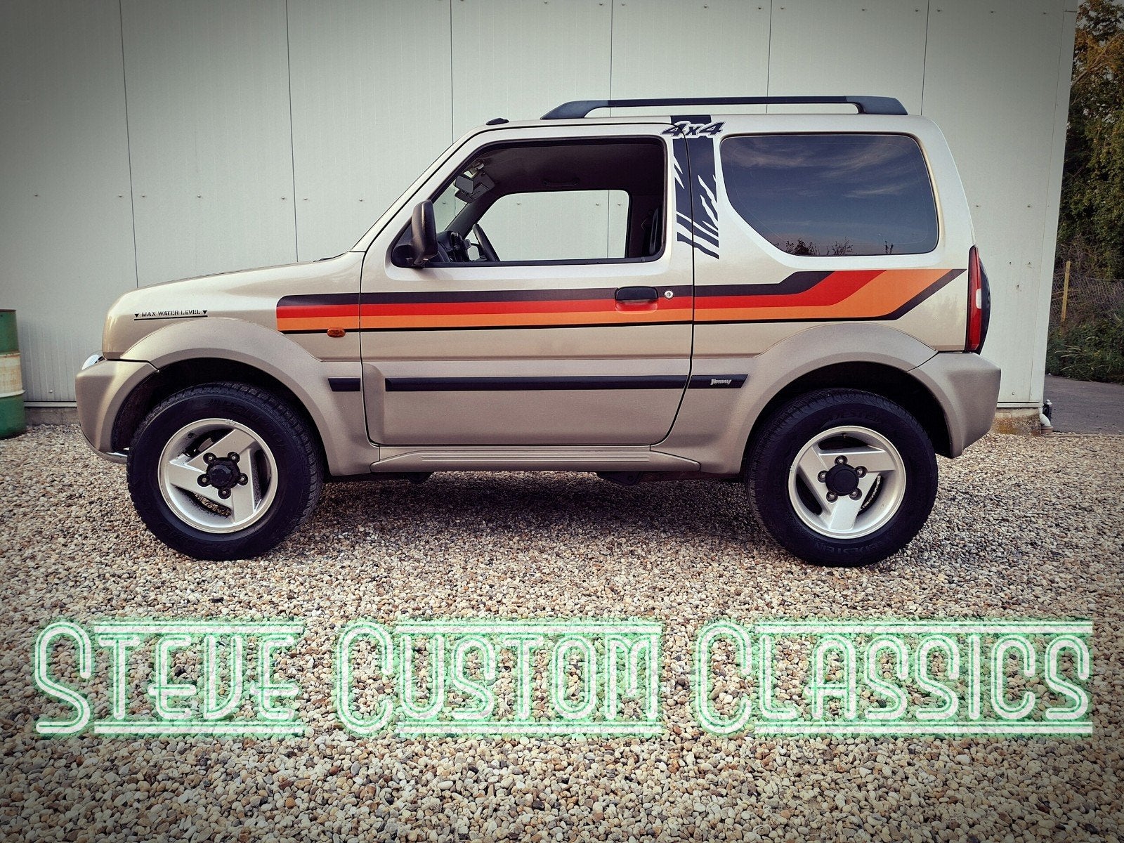 Schitterende Jimny volledig herzien! volledige opties/imma/g, Auto's, Suzuki, Dealer onderhouden, Sound system, Handgeschakeld