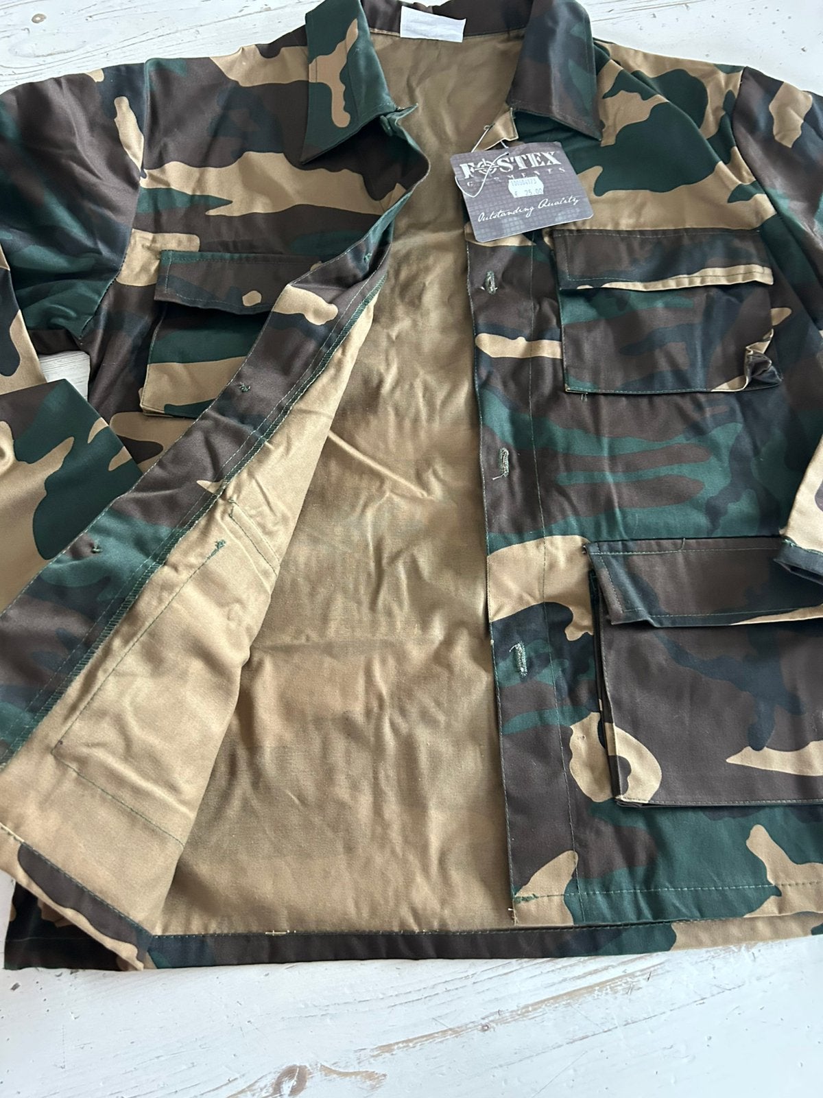 Legerhemd lange mouw  14 jaar - nieuw, Kinderen en Baby's, Kinderkleding | Maat 164, Ophalen, Nieuw, Jongen of Meisje, Overhemd of Blouse