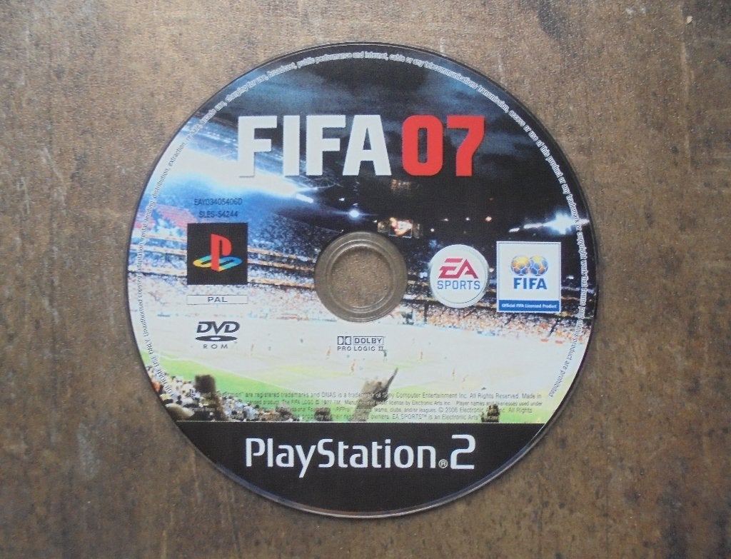 FIFA 07 voor PS2 (zie foto's), Games en Spelcomputers, Gebruikt, Ophalen of Verzenden, Sport, 3 spelers of meer