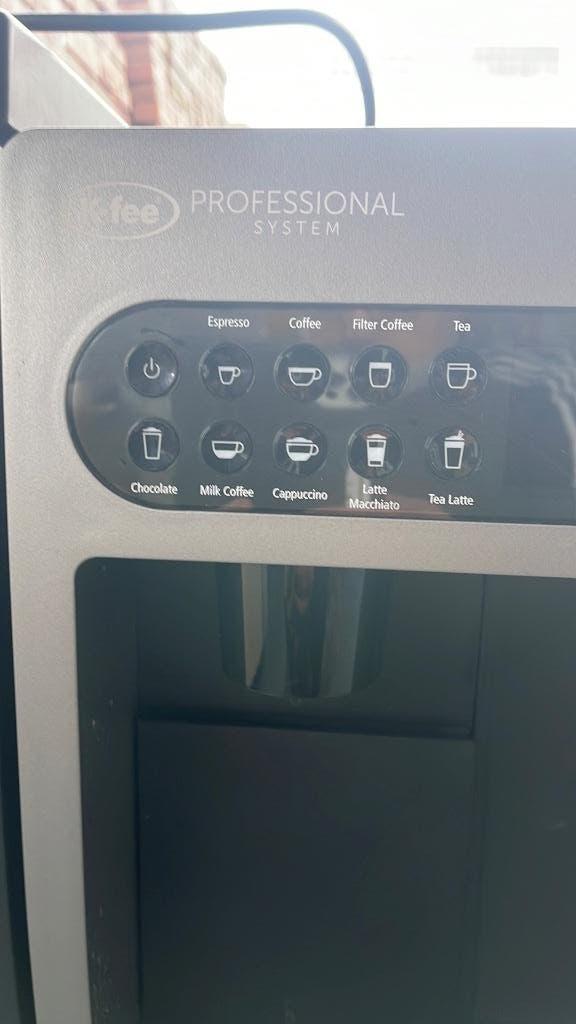 Professionele Koffiemachine Met Verschillende Koffies, Zakelijke goederen, Ophalen of Verzenden