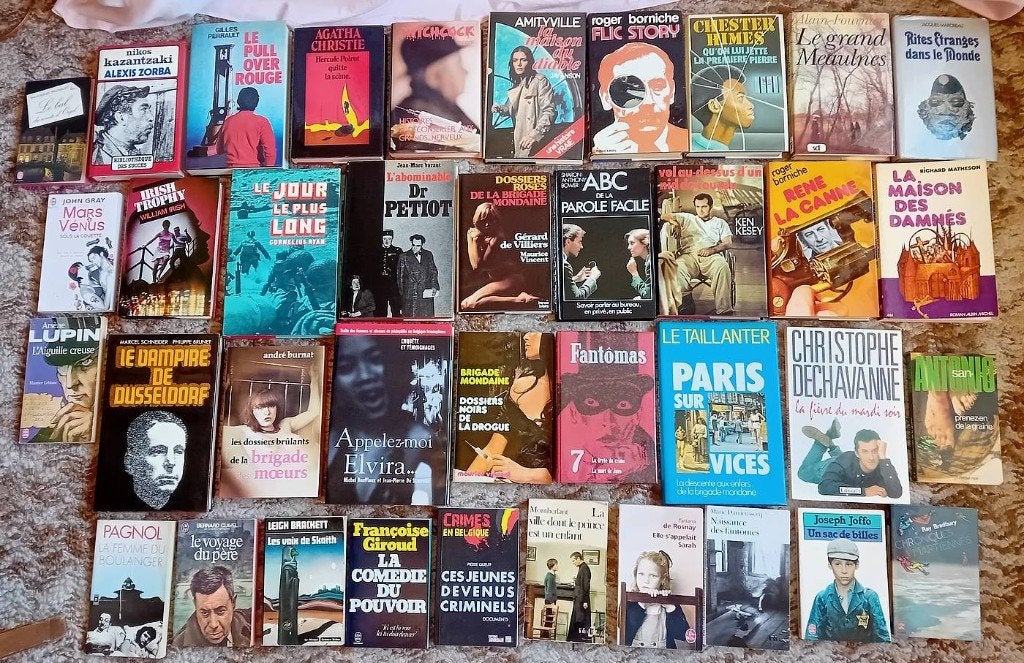 Lot environ 270 livres romans et divers, Enlèvement, Utilisé