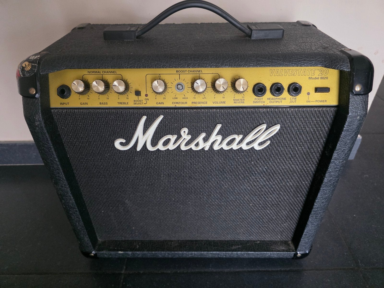 Versterker Marshall model 8020, Ophalen