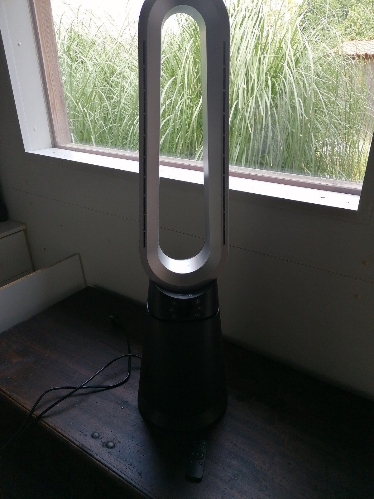 verwarmings ventilator, Ophalen, Ventilator met afstandsbediening, Zo goed als nieuw, Torenventilator