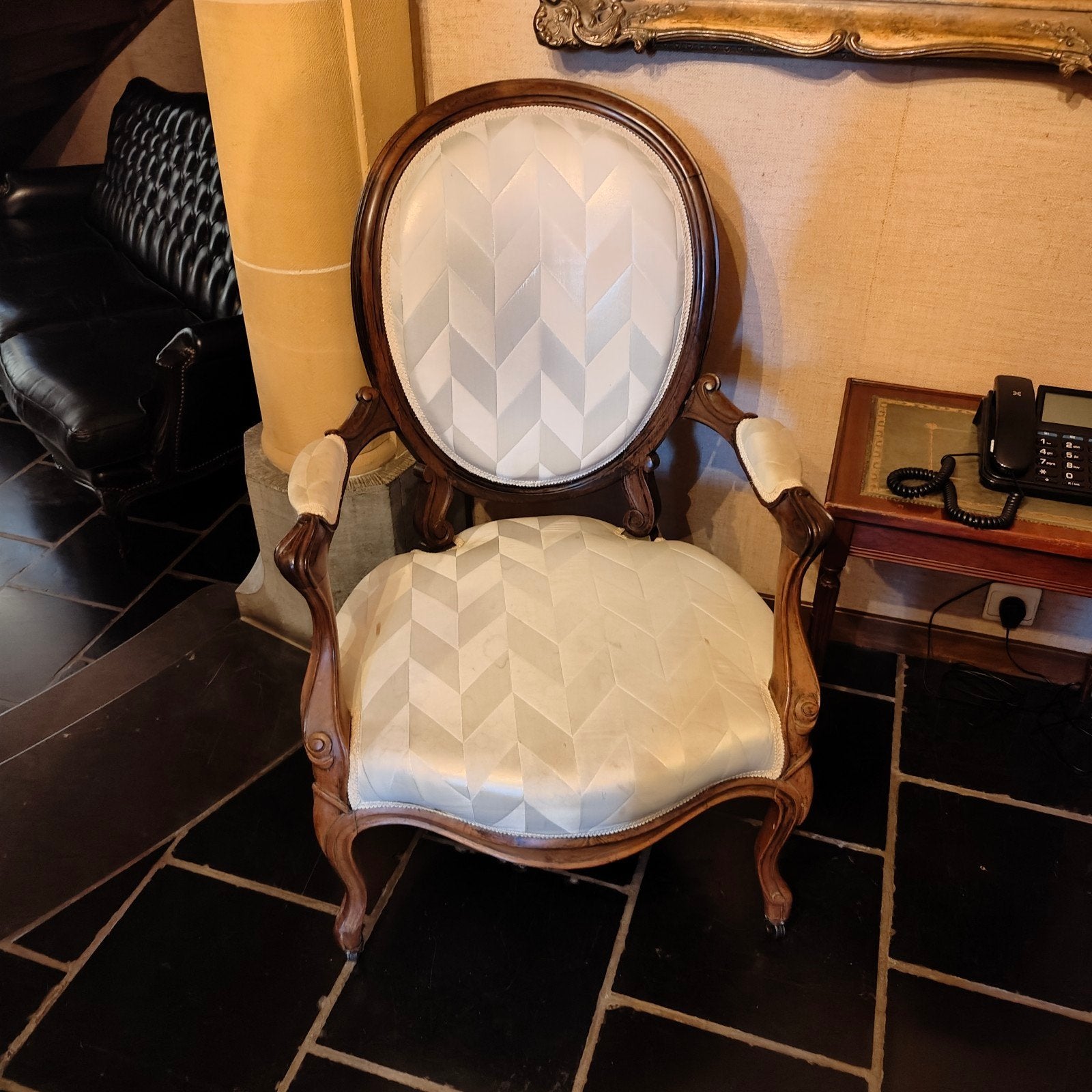 houten stoel antiek, Antiek en Kunst, Ophalen