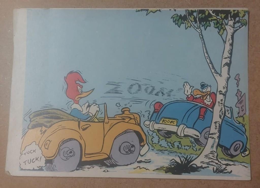 Woody Woodpecker, Verzamelen, Ophalen of Verzenden, Overige figuren, Zo goed als nieuw, Plaatje, Poster of Sticker