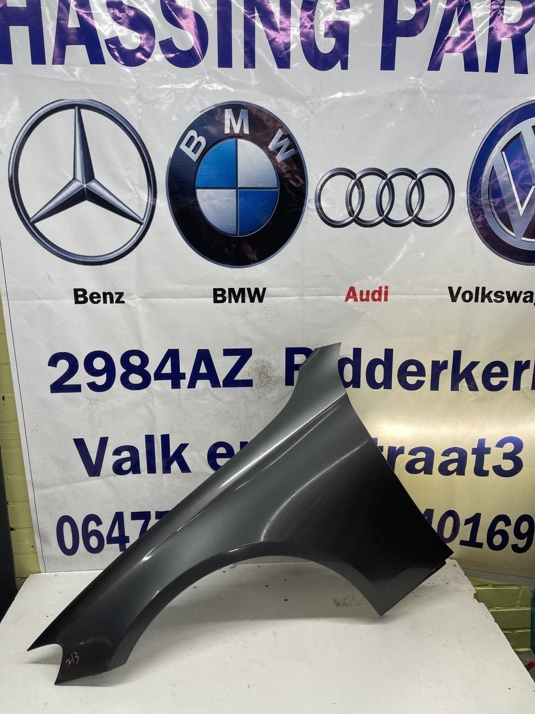 Mercedes E klasse w213 zijscherm linksvoor, Gebruikt, -, Links, Ophalen of Verzenden