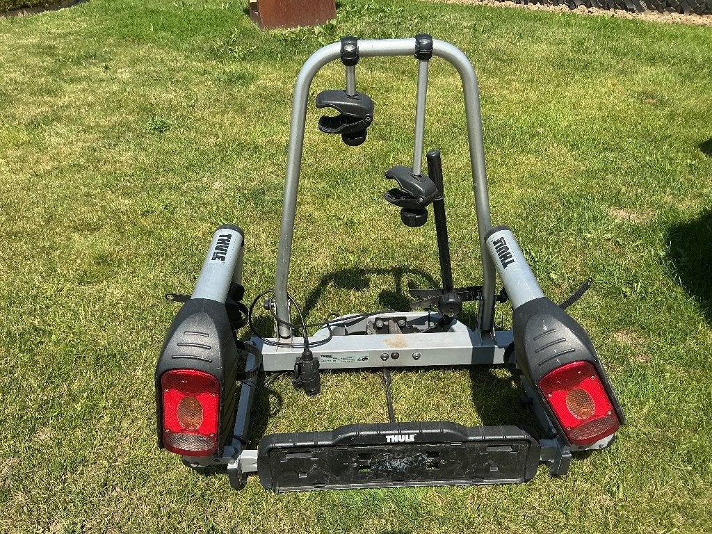 Thule fietsdrager 2 fietsen ook E bike, Auto diversen, Fietsendragers, Ophalen, Elektrische fiets, Zo goed als nieuw, 2 fietsen