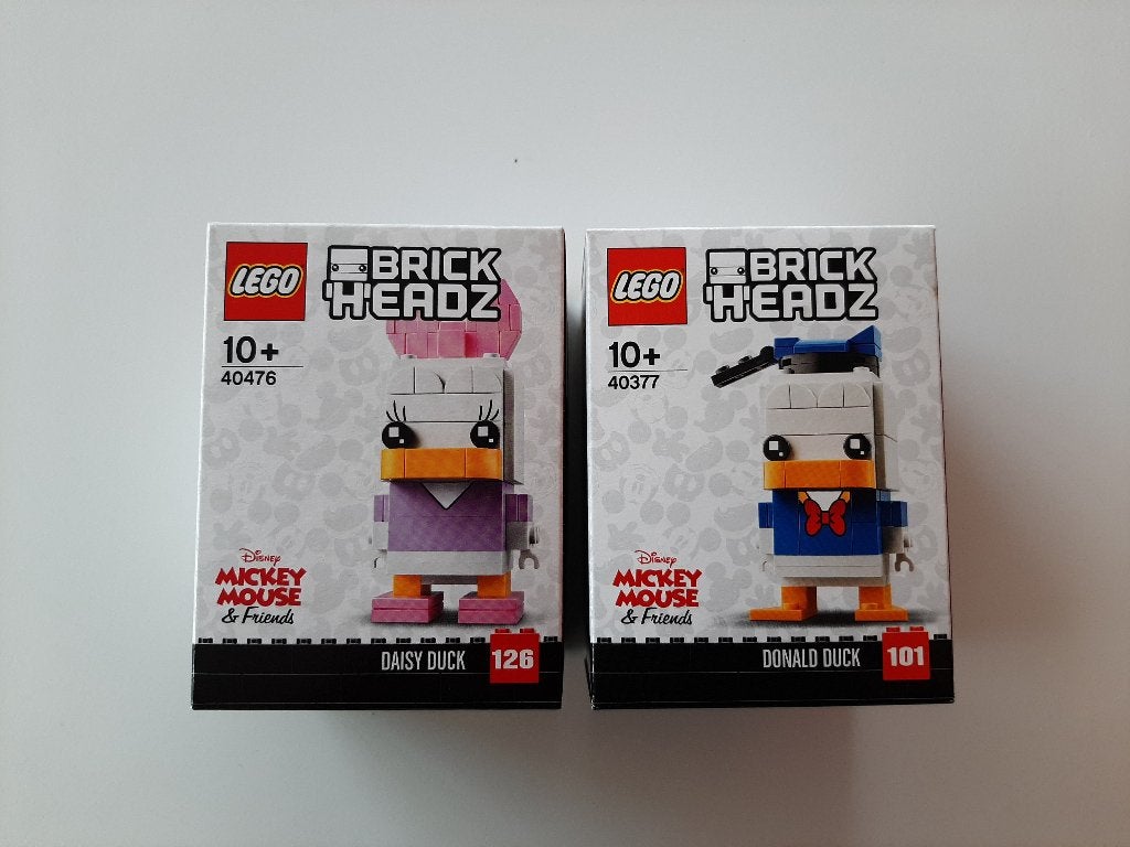 Lego Brickheadz 40377 + 40476, BrickHeadz, Lego, Nieuw, Ophalen of Verzenden
