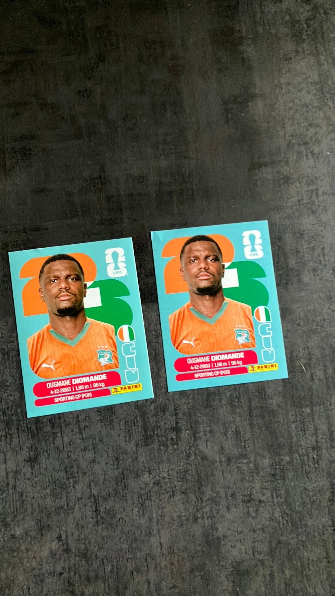 Autocollants Panini Coupe du Monde 2026 Côte d'Ivoire, Collections, Enlèvement ou Envoi, Neuf