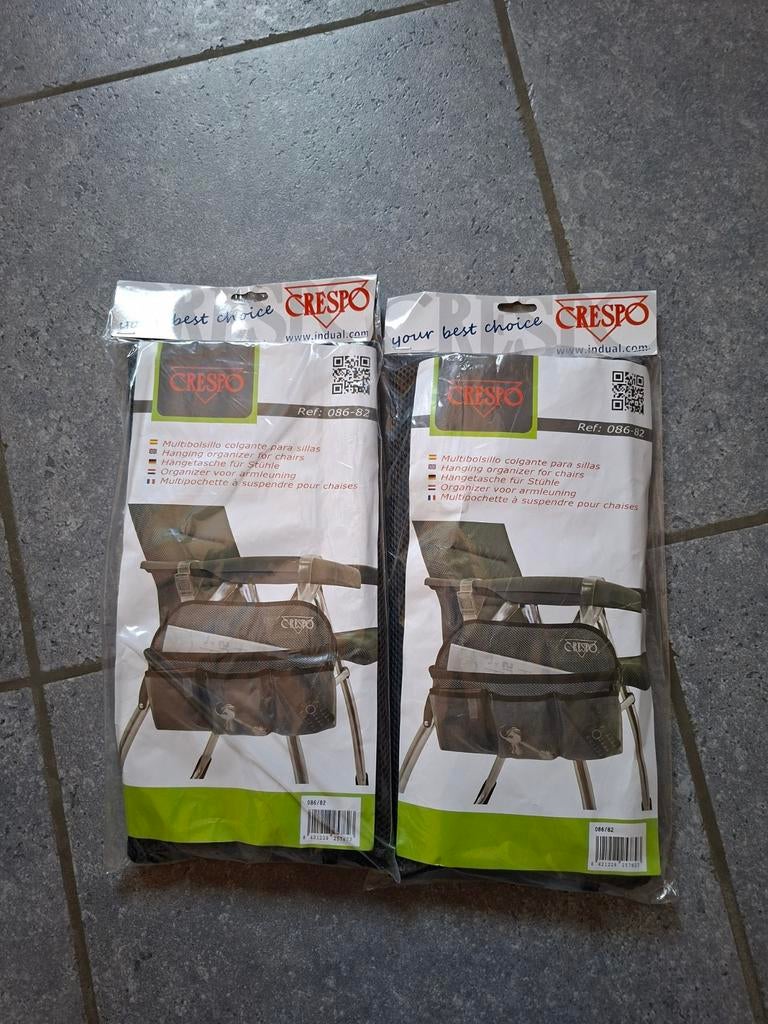 Crespo organizer voor armleuning.  2 stuks., Caravans en Kamperen, Ophalen, Nieuw