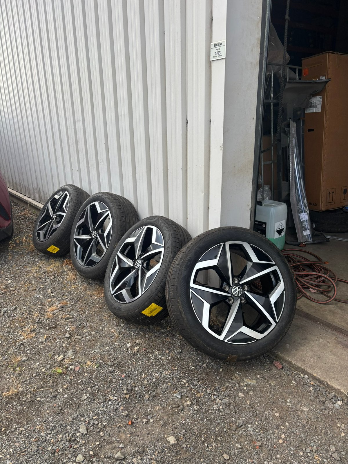 Jantes Vw 18p, Autos : Pièces & Accessoires, Enlèvement