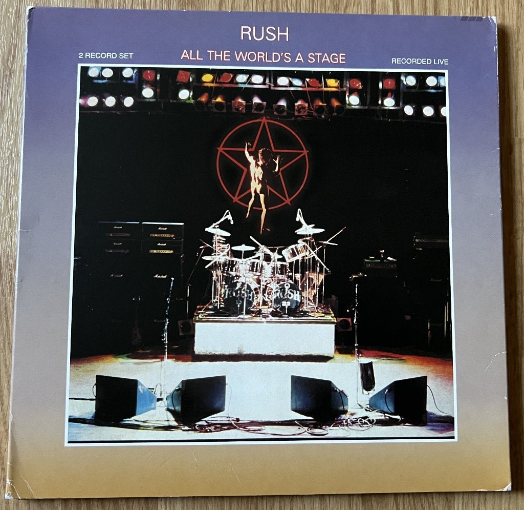 2LP Rush - All The World's A Stage, Enlèvement ou Envoi, Comme neuf