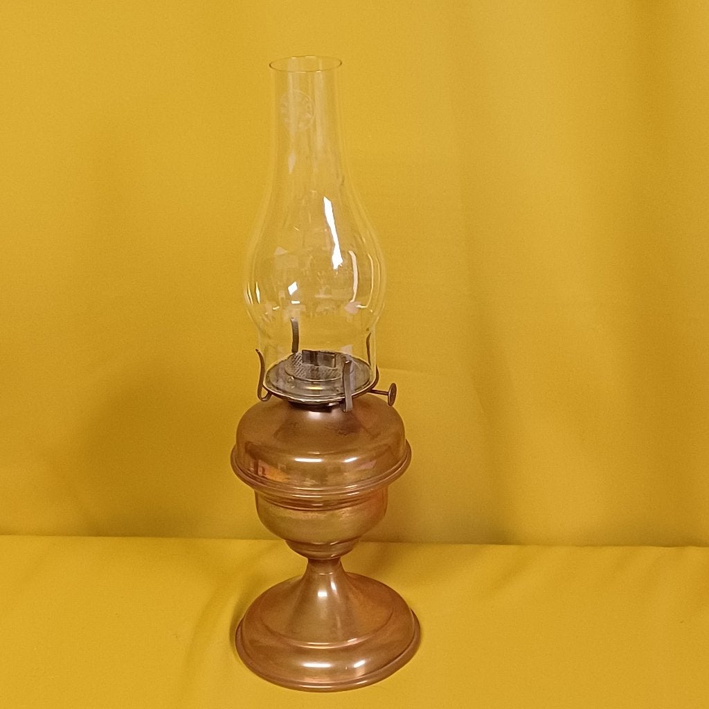 koperen olielamp, Ophalen, Gebruikt, Landelijk
