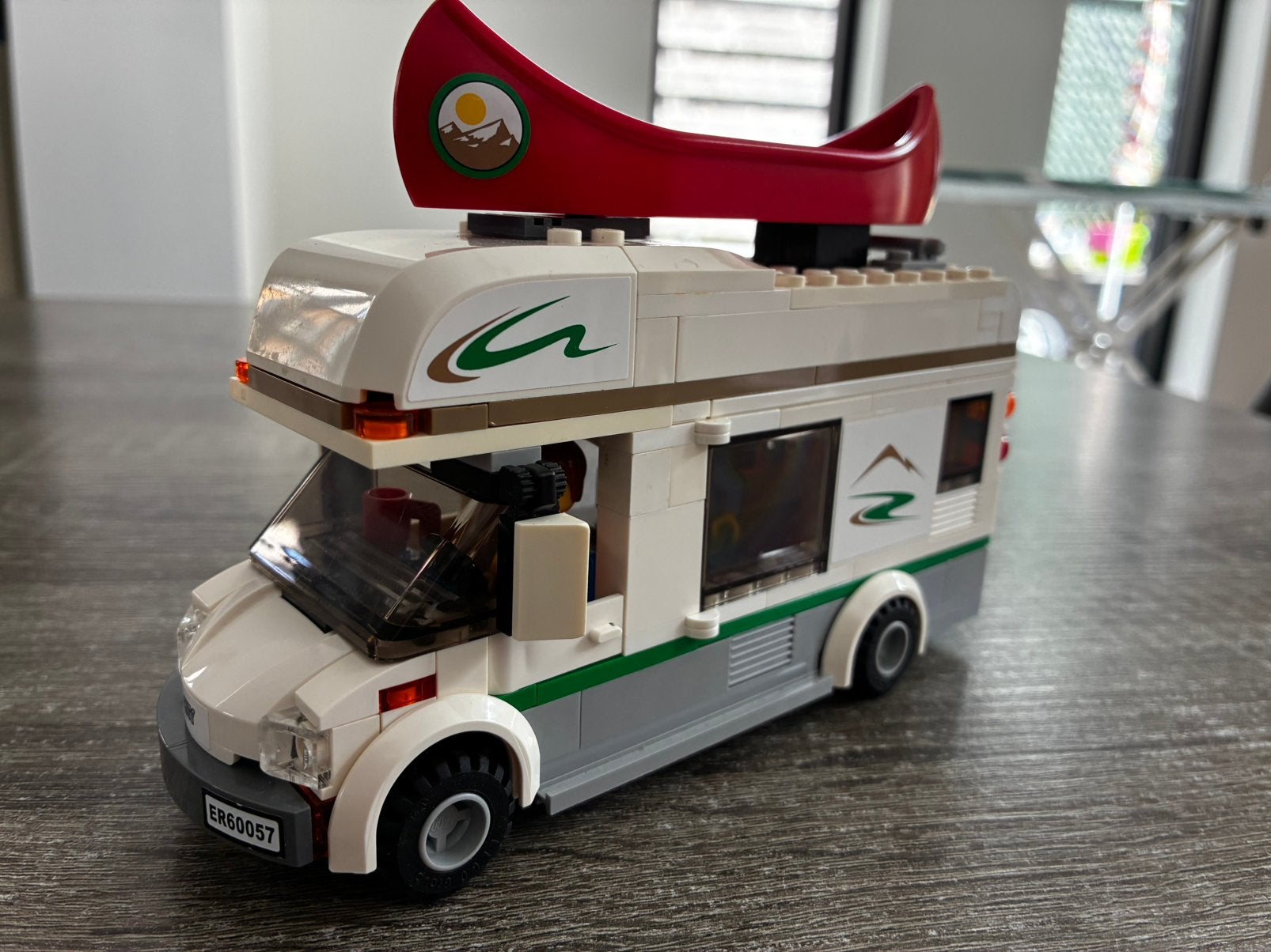 Camping-car Lego avec canoë 60057, Enlèvement, Utilisé