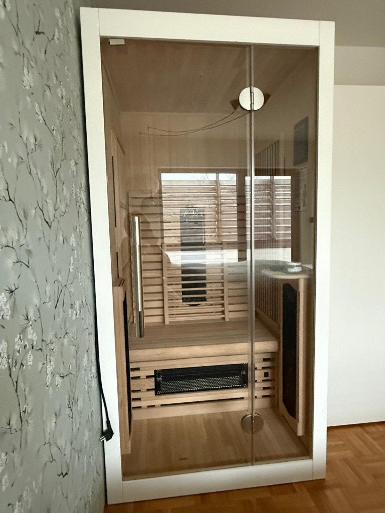Cabine infrarouge + garantie sur radiateurs thérapeutiques, Enlèvement, Comme neuf, Infrarouge, Sauna complet