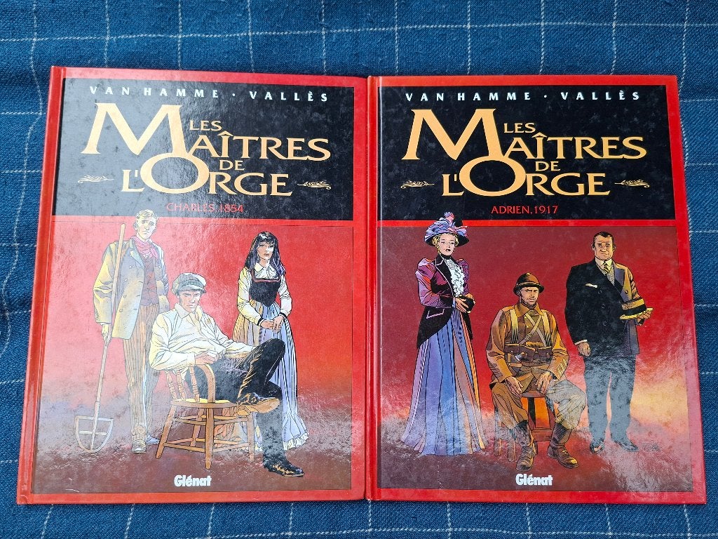 Les Maîtres de l'Orge. Tomes 1&3, Enlèvement ou Envoi, Utilisé, Van Hamme. Vallès