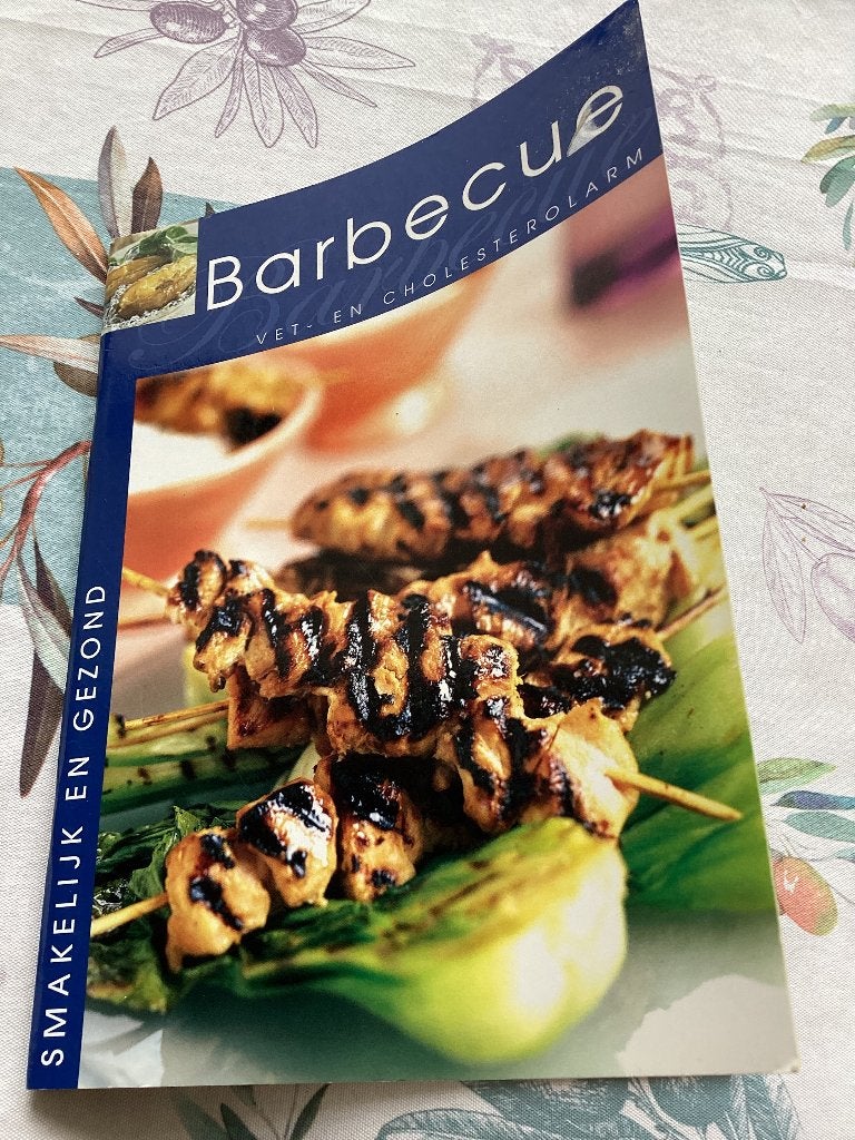 Kookboeken: barbecue vet- en cholesterolarm, Ophalen of Verzenden