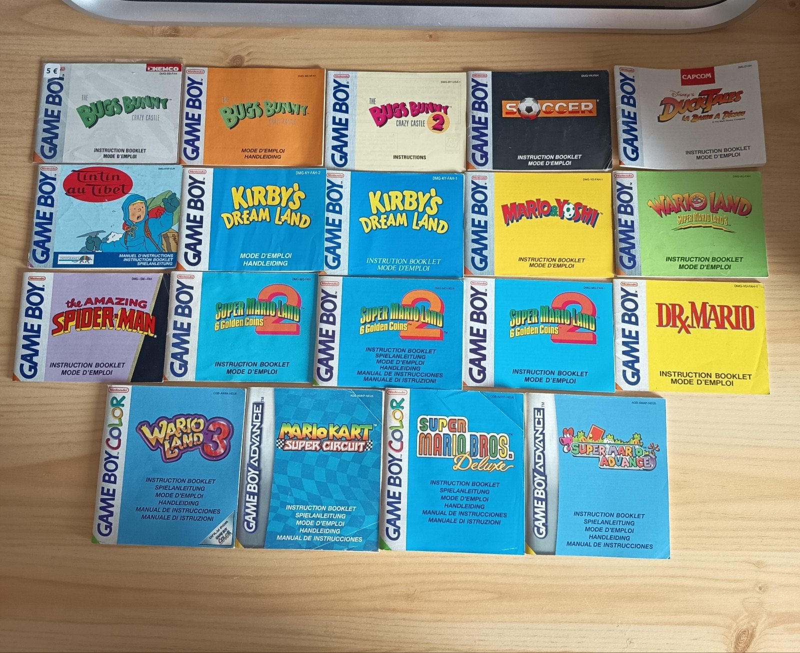 notices Game Boy, Consoles de jeu & Jeux vidéo, Jeux | Nintendo Game Boy, Enlèvement