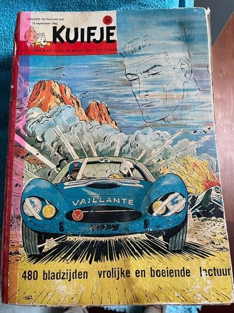 album de compilation Tintin 1962, Enlèvement ou Envoi, Une BD, Utilisé, Diverse Auteurs