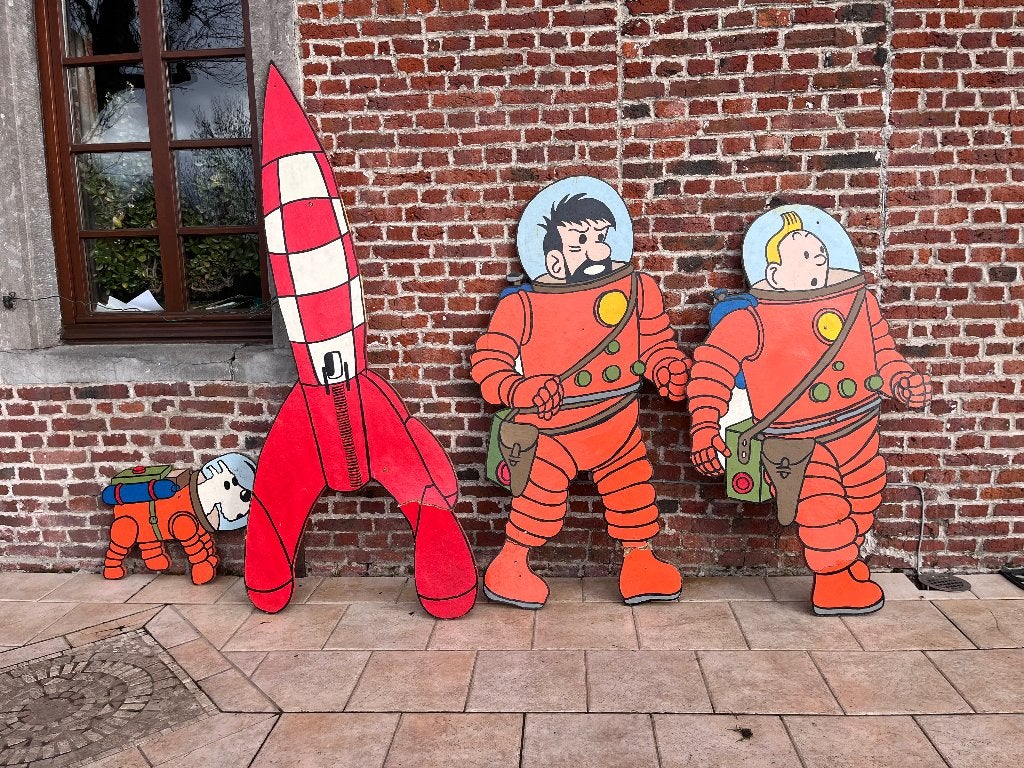 Panneaux décoratifs Tintin, Enlèvement, Utilisé, Autres types