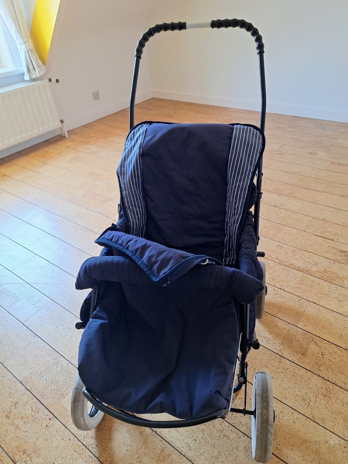 kinderwagen blauw, Ophalen, Gebruikt, Kinderwagen, Overige merken