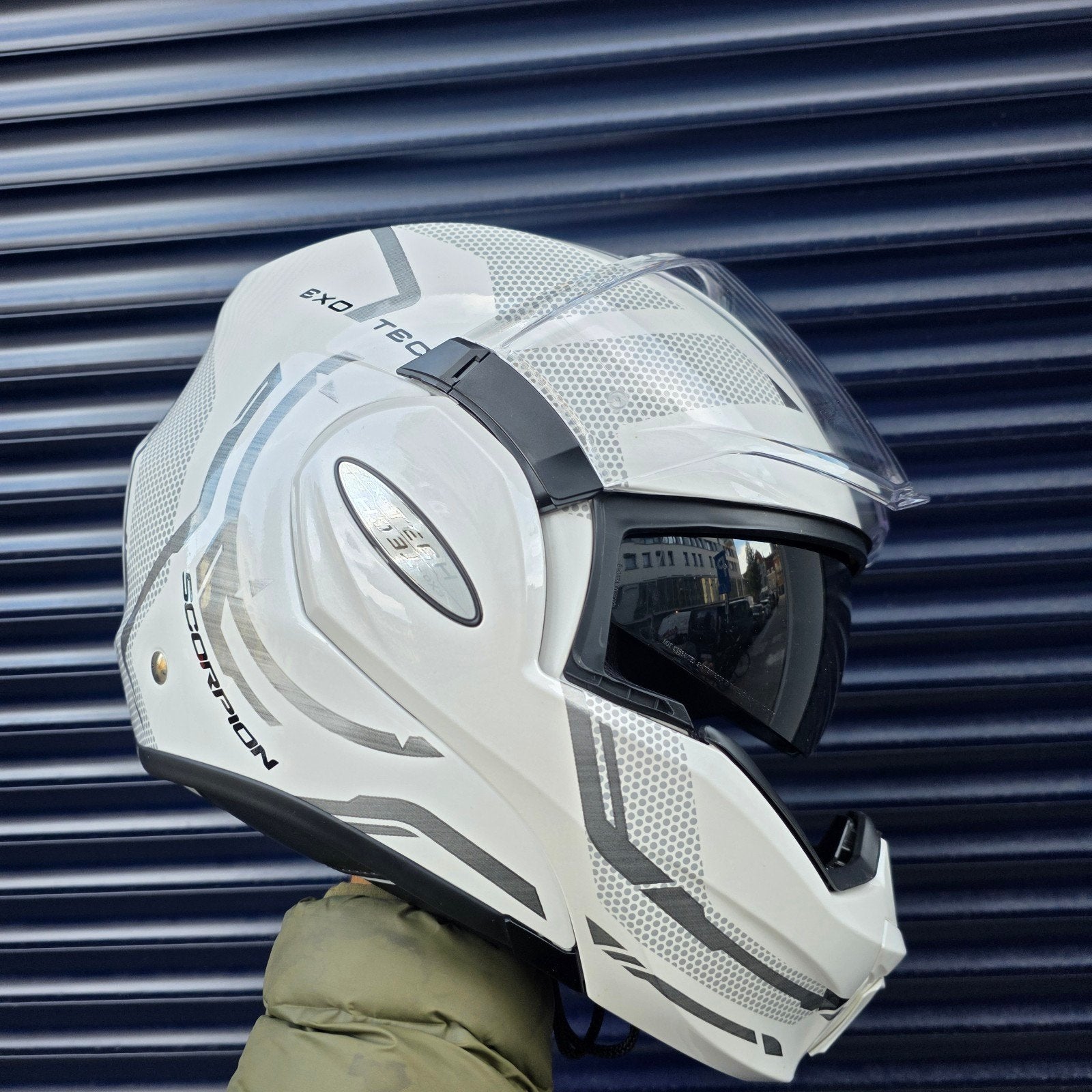 casque moto scorpion modulable, Enlèvement ou Envoi, L