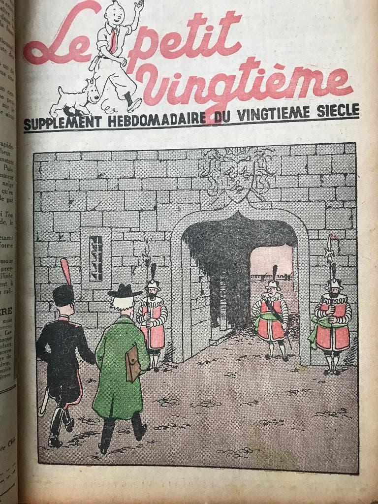 Le Petit Vingtième 1939, Boeken, Ophalen, Complete serie of reeks, Zo goed als nieuw, Hergé
