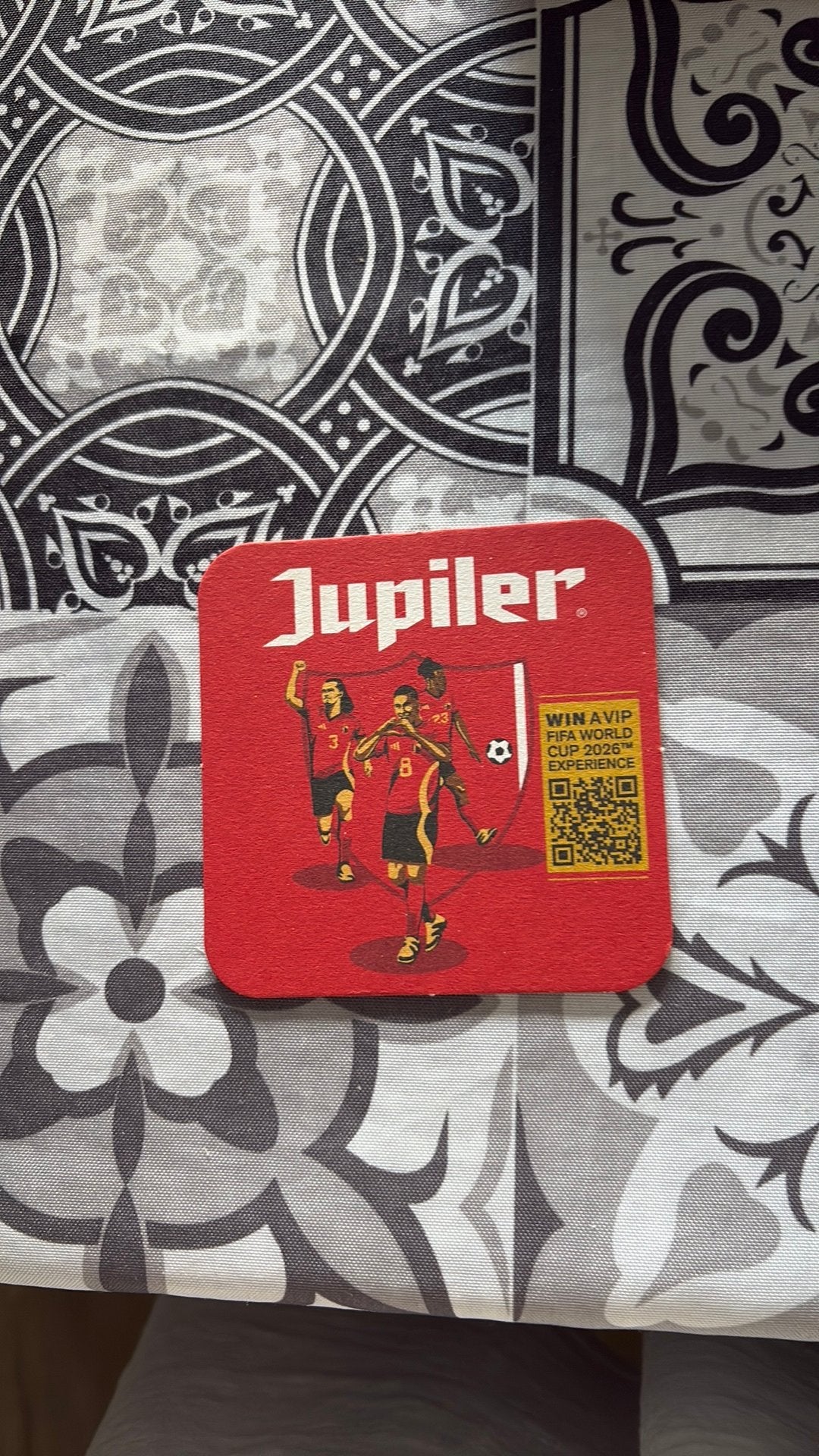 Bierviltje Jupiler, Verzamelen, Biermerken, Ophalen of Verzenden, Nieuw, Viltje(s), Jupiler
