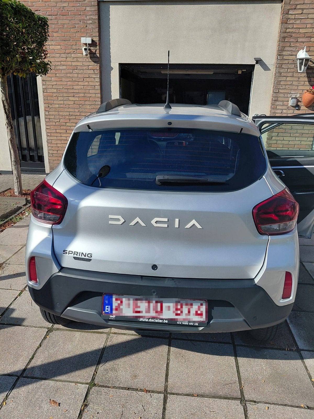 2023 Dacia Spring, Auto's, Automaat, Zwart, Elektrisch, 5 deurs