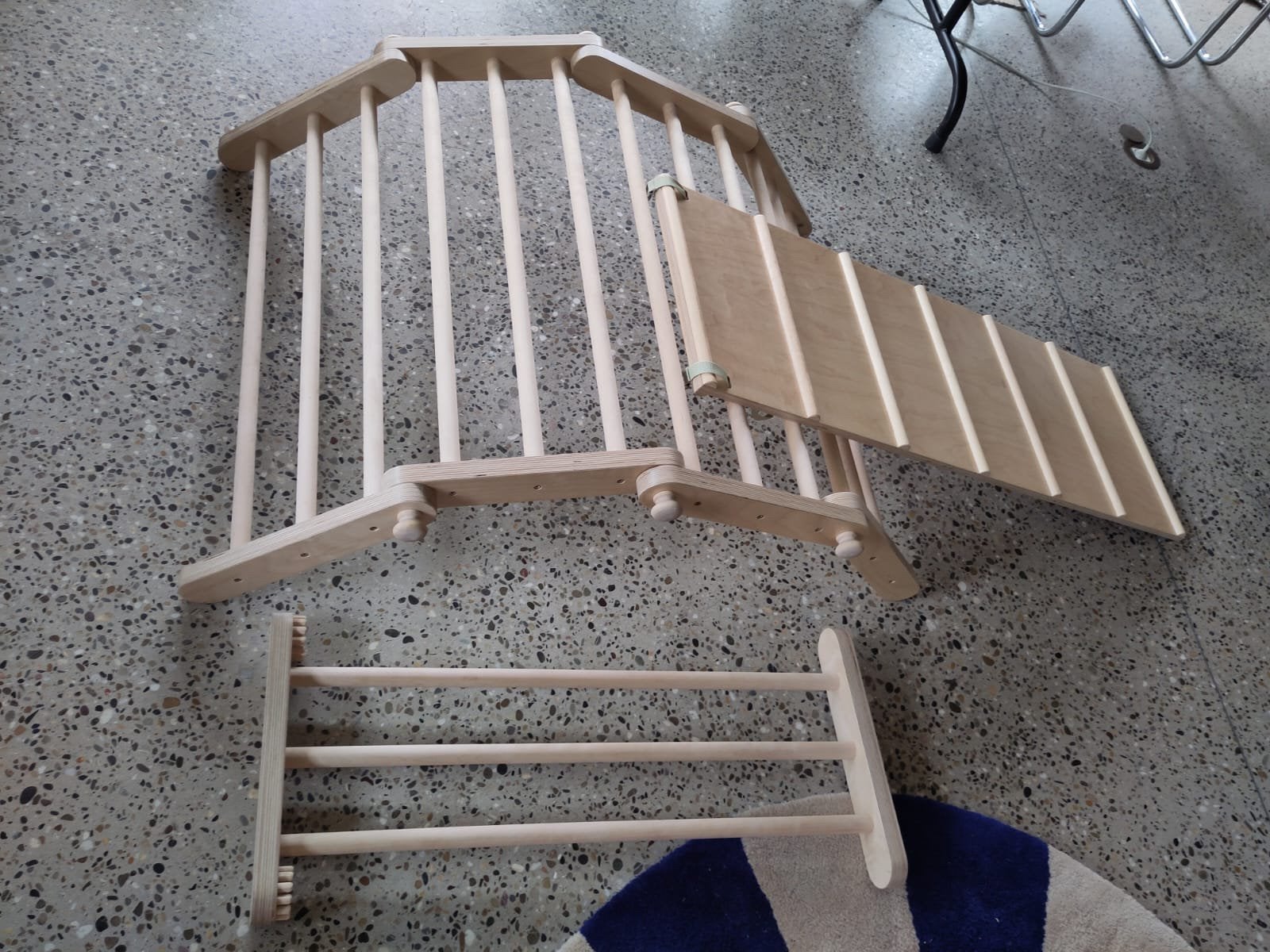 Houten pikler - klimrek incl. ramp - Fipitri - Ette Tete, Kinderen en Baby's, Ophalen, Zo goed als nieuw