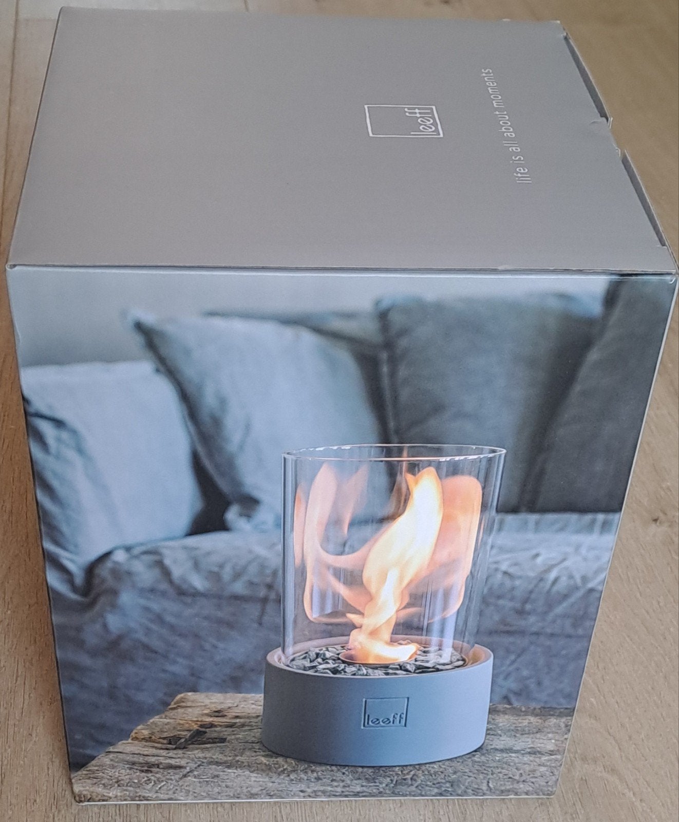Stone Fire « Grey », Enlèvement, Neuf, Cheminée sur pied, Autres types