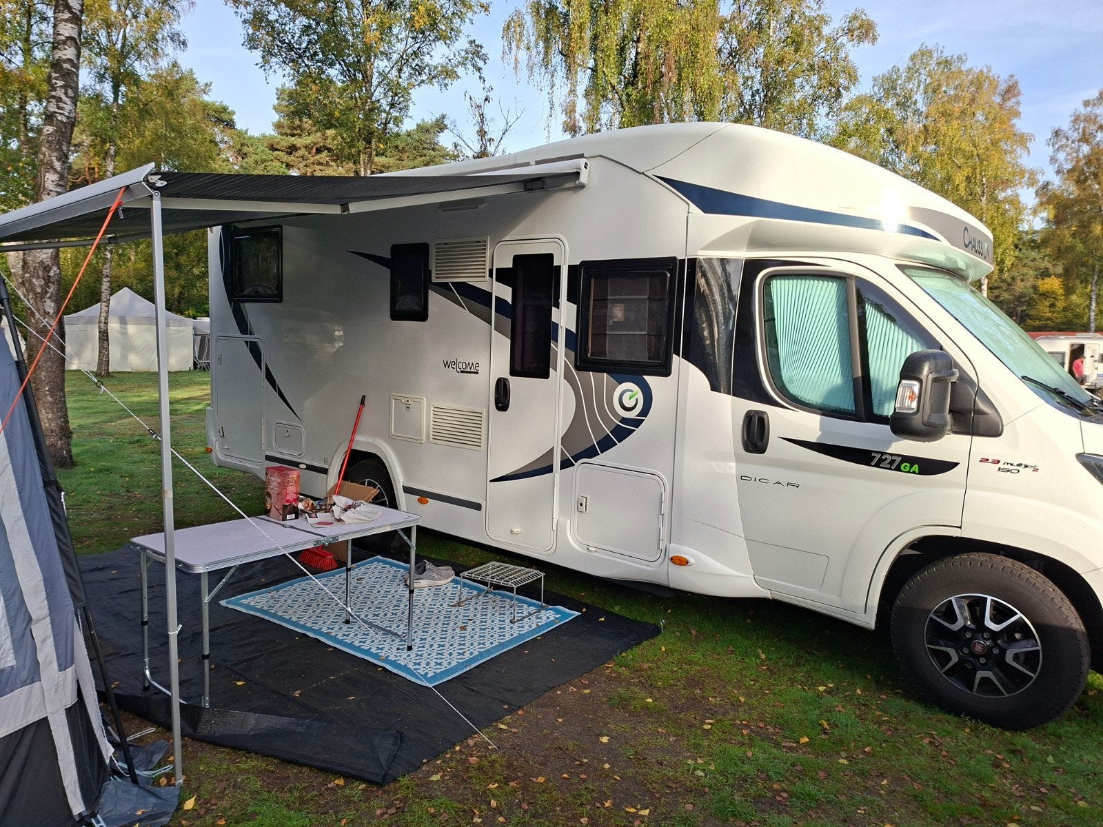 mobilhome, Caravanes & Camping, Jusqu'à 5, Toilette à cassette, Fiat, Boîte manuelle