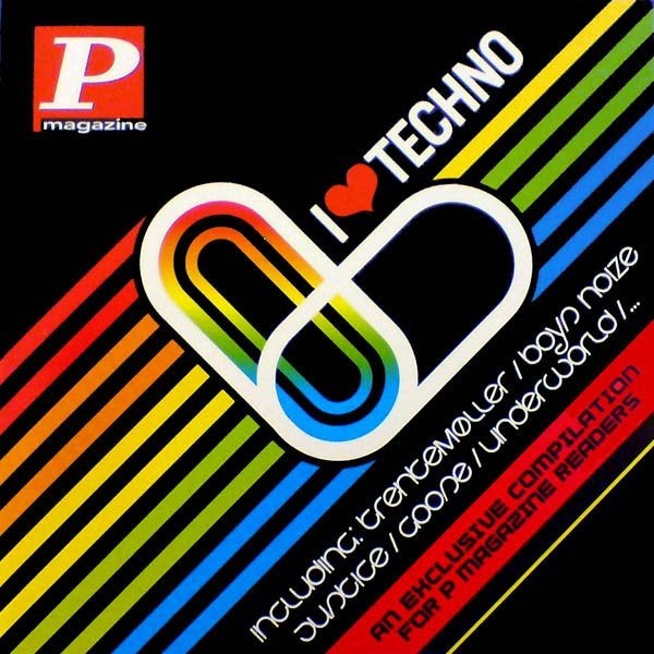 I Love Techno .07 Compilation - P-Magazine, Ophalen of Verzenden, Zo goed als nieuw, Techno