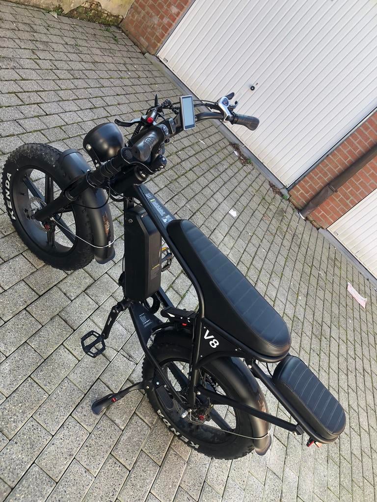 Ouxi v8 fatbike, Fietsen en Brommers, Ophalen, Zo goed als nieuw