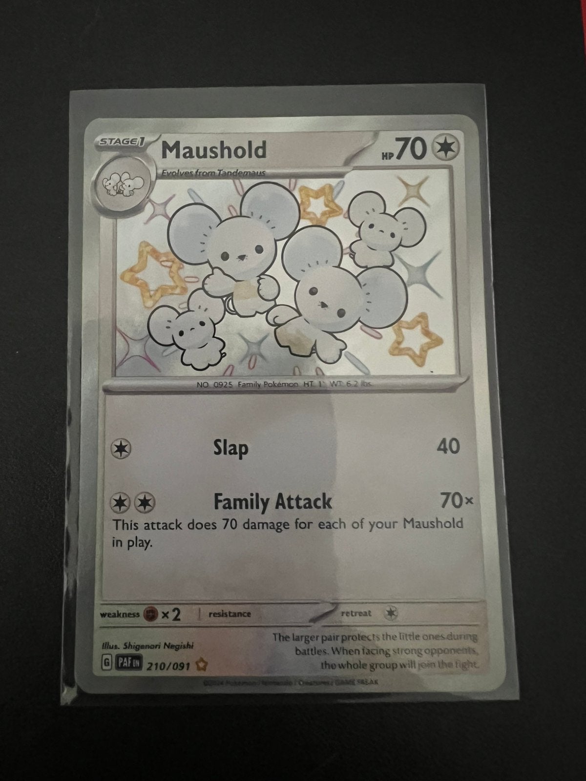 Paldean fates Maushold 210, Ophalen of Verzenden, Zo goed als nieuw