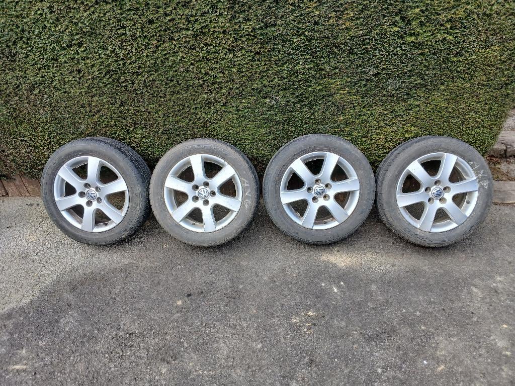 wiel met zomerband, Auto-onderdelen, Banden en Velgen, Ophalen, Gebruikt, 15 inch, Banden en Velgen