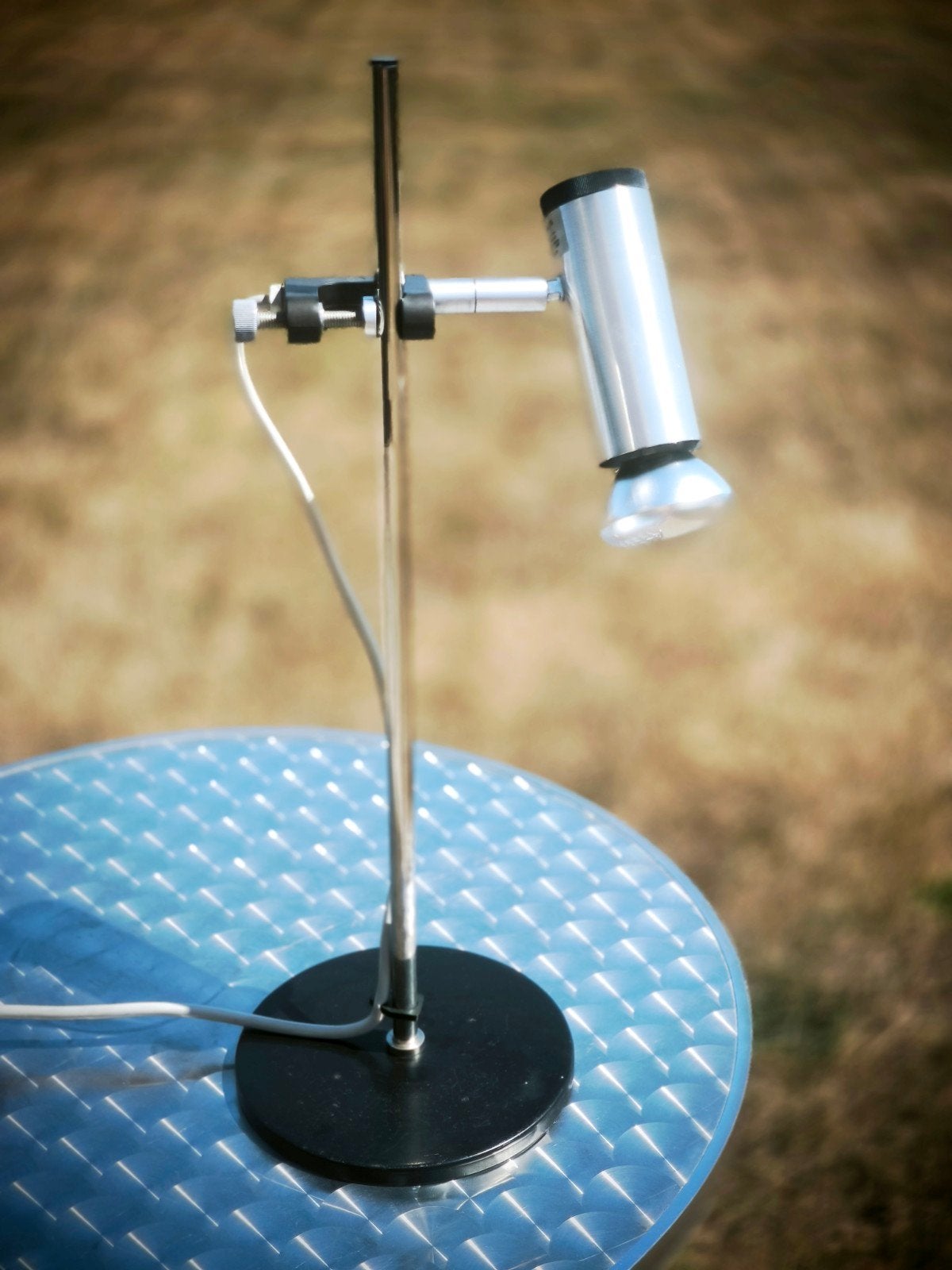 lampe de table Philips CoolBeam, Pays-Bas année 1970s, Enlèvement ou Envoi, Lampe de bureau, Gris, E27 (grand)
