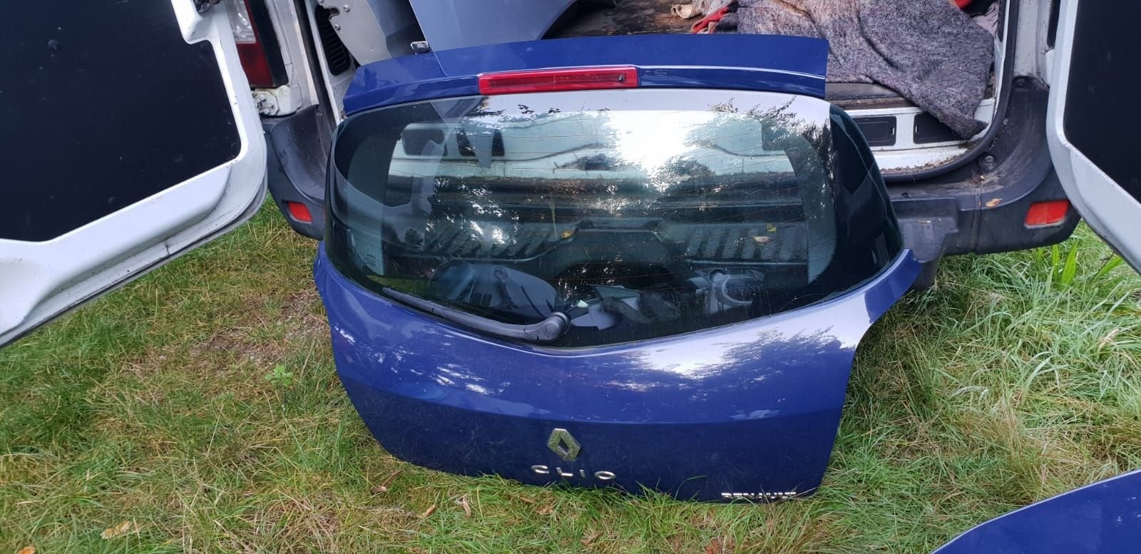 RENAULT CLIO 3 ACHTERKLEP BJ 2008, Arrière, -, Haillon arrière, Utilisé