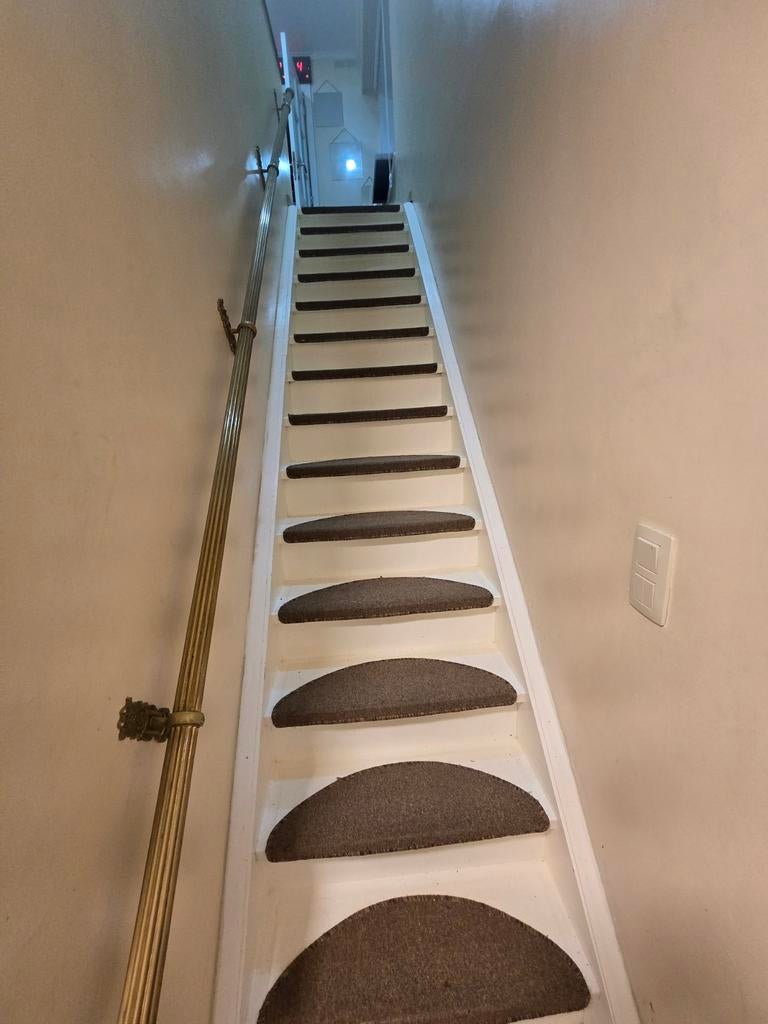 Antieke balustrade van verguld messing