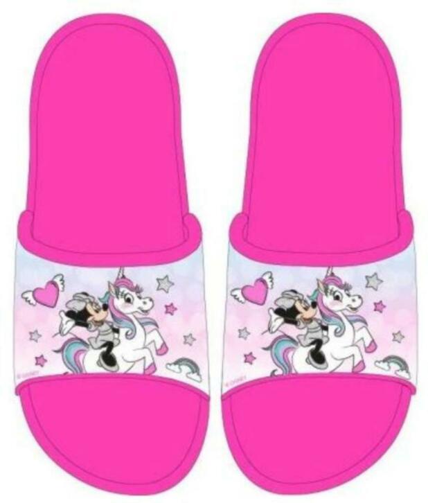 Minnie Mouse Badslippers Unicorn - Maat 29/30 - 31/32, Enlèvement ou Envoi, Autres types, Fille, Neuf