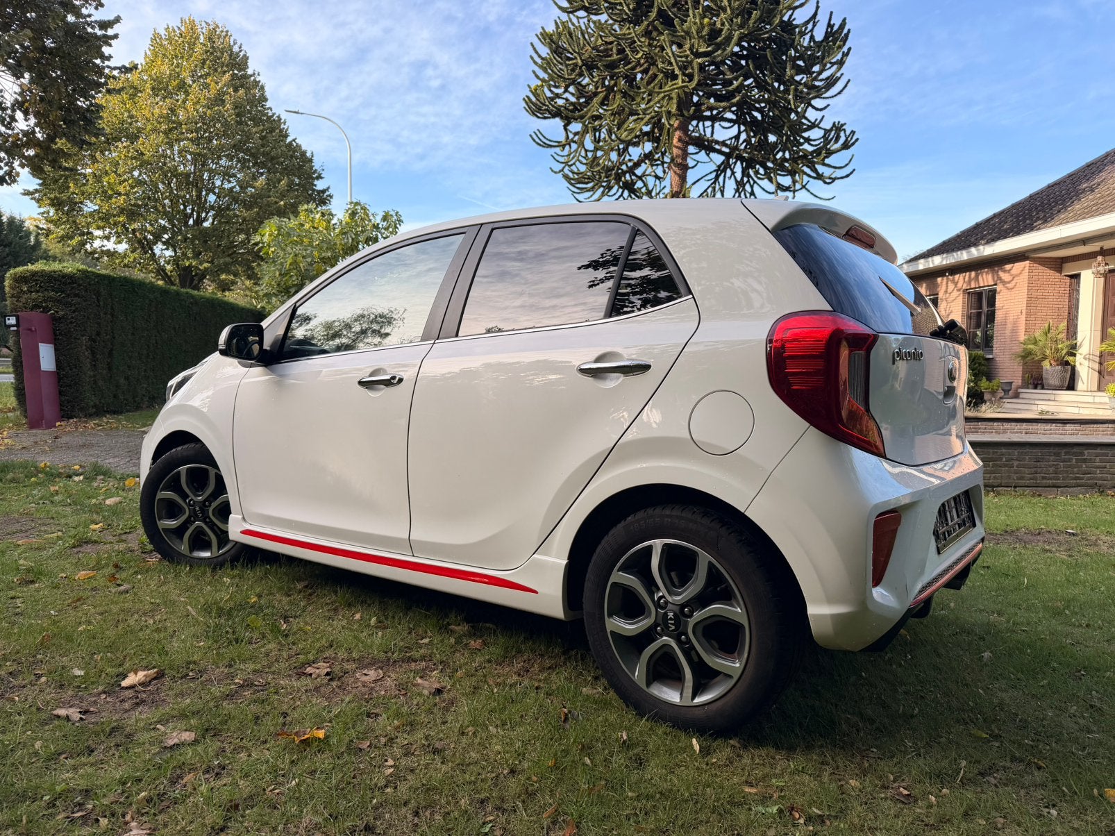 KIA PICANTO 1.0i GT-LINE | GPS | CLIM AUTO | 54.237 KM, Autos, Cuir, Achat, 5 portes, Automatique