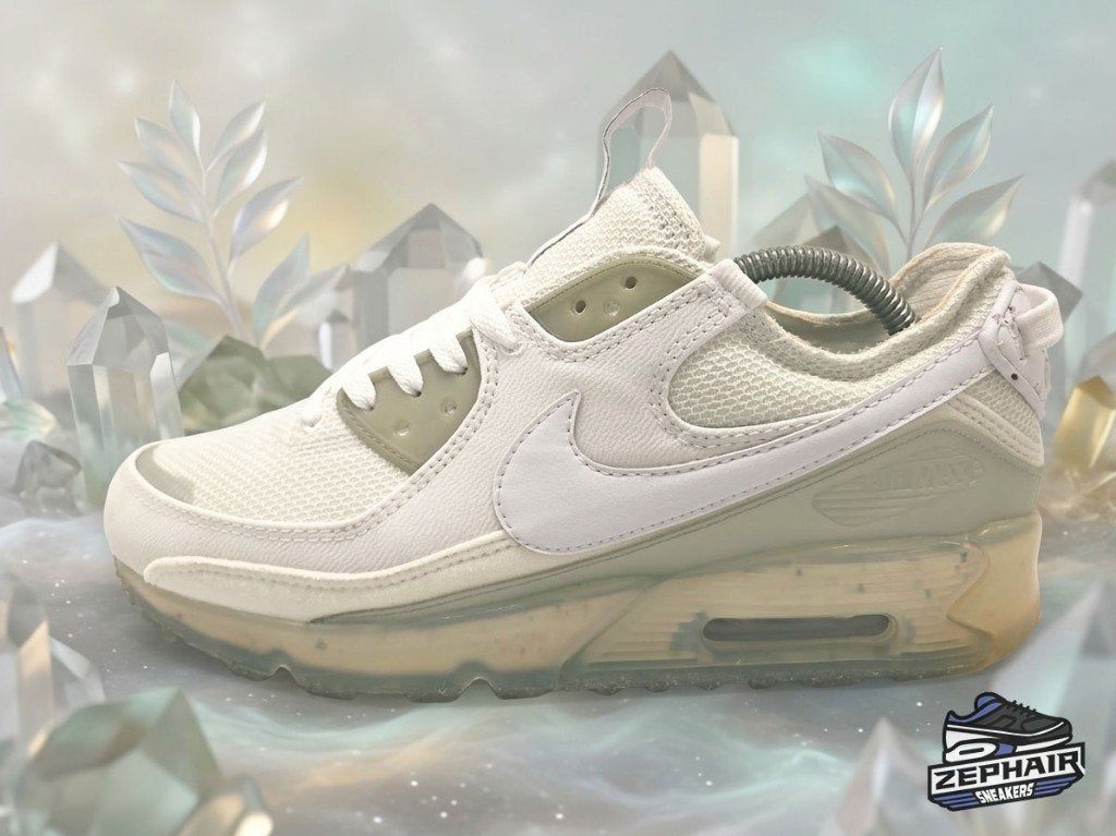 Nike Air Max 90 TerraScape 'Triple White' EU42 2022, Nike, Porté, Blanc, Baskets