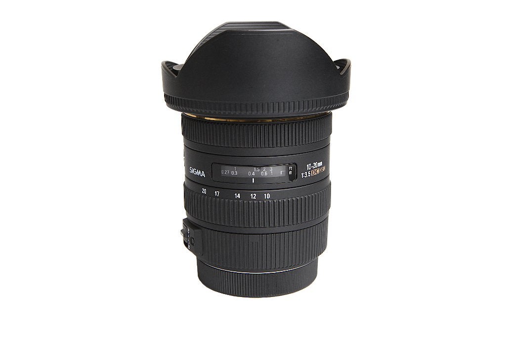 Sigma (Canon) 10-20mm EX DC HSM groothoeklens met garantie, Comme neuf, Objectif grand angle, Canon EF-S, Envoi