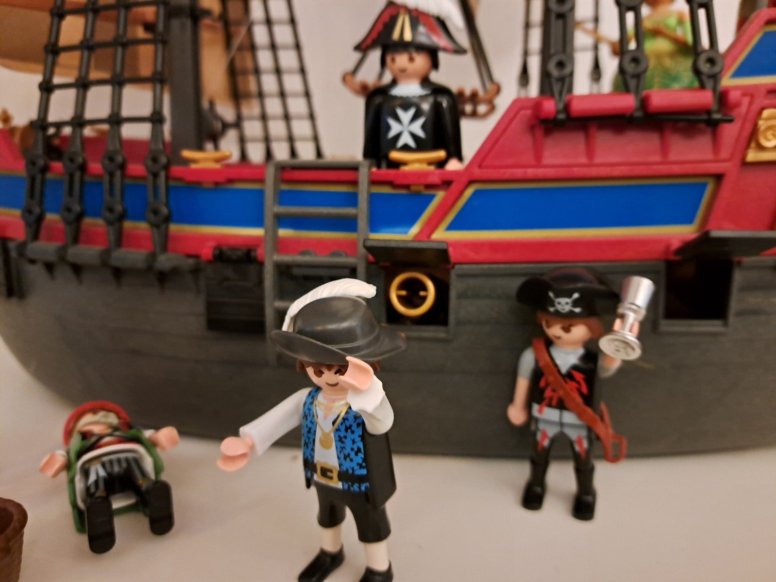 playmobil pirates (bateaux et autres), Pirates, Bâtiment, Enlèvement, Utilisé