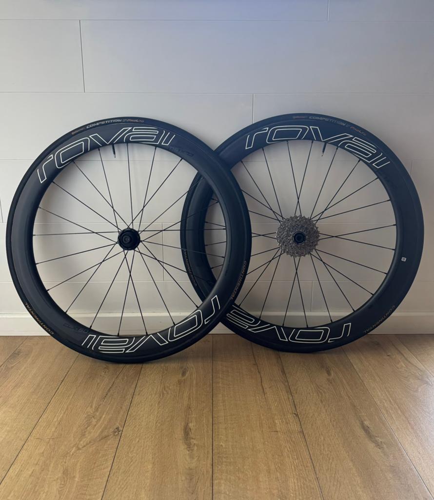 Roval CLX50 disc carbon wielen, Fietsen en Brommers, Fietsonderdelen, Ophalen, Racefiets, Wiel, Carbon