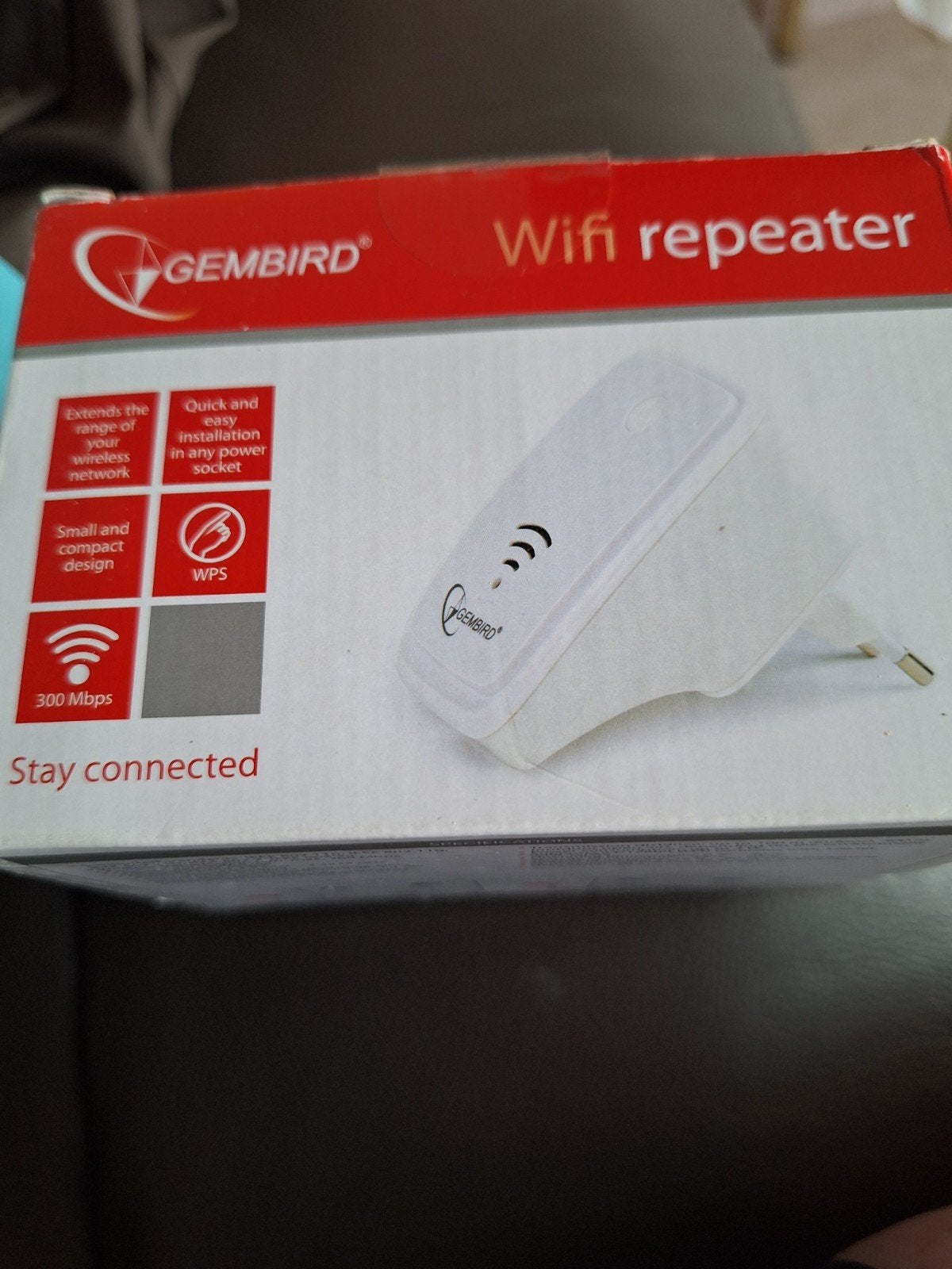 Gembird WNP-RP-002-W, Informatique & Logiciels, Enlèvement ou Envoi, Neuf, Gembird