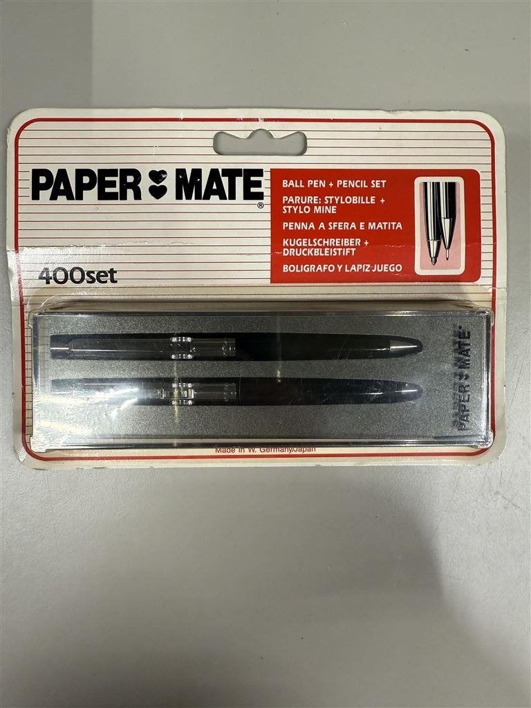 Zeldzame 80s vintage pen set - Paper mate 400 set, Diversen, Schrijfwaren, Ophalen of Verzenden, Nieuw