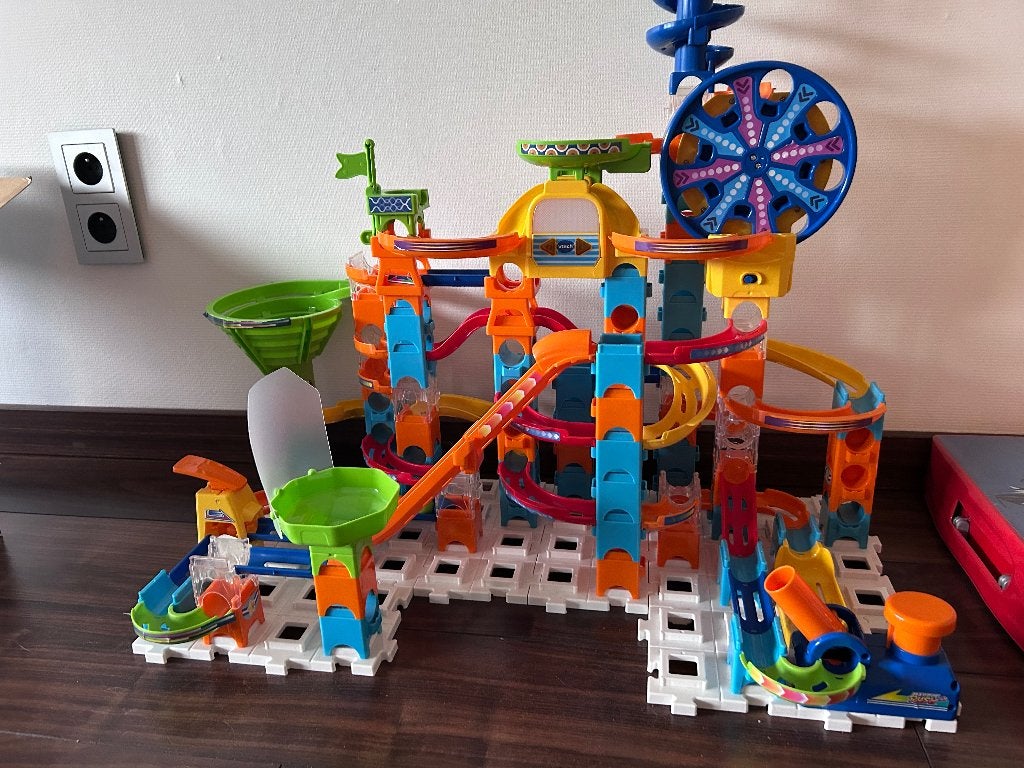 Vtech Marble rush extreme, Ophalen, Zo goed als nieuw, Bouwen, Met geluid