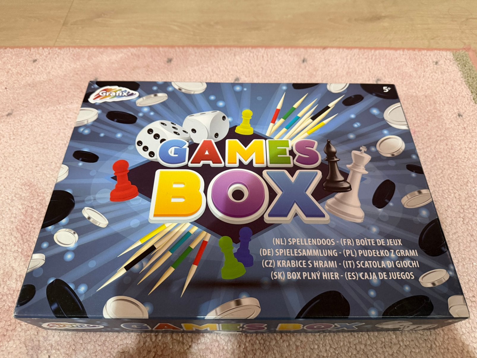 Games box, Ophalen, Zo goed als nieuw
